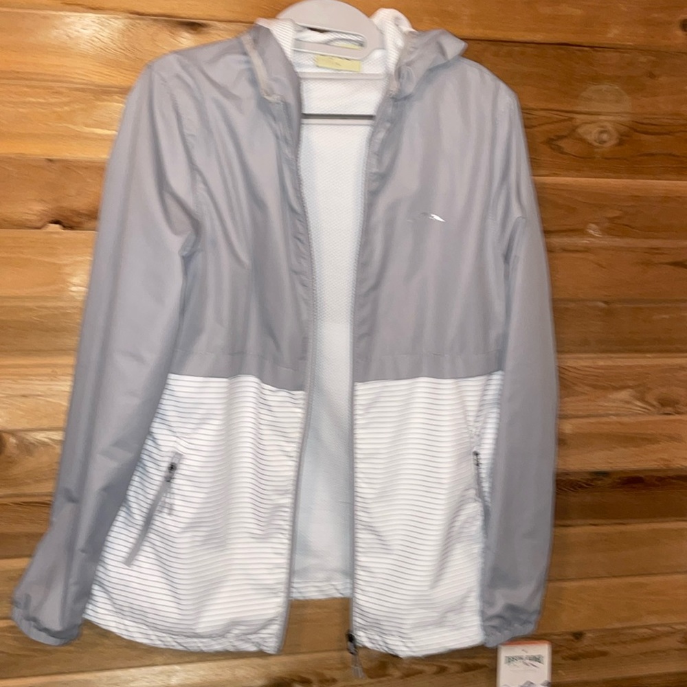 Women’s Large lightweight windbreaker Anorak jacket